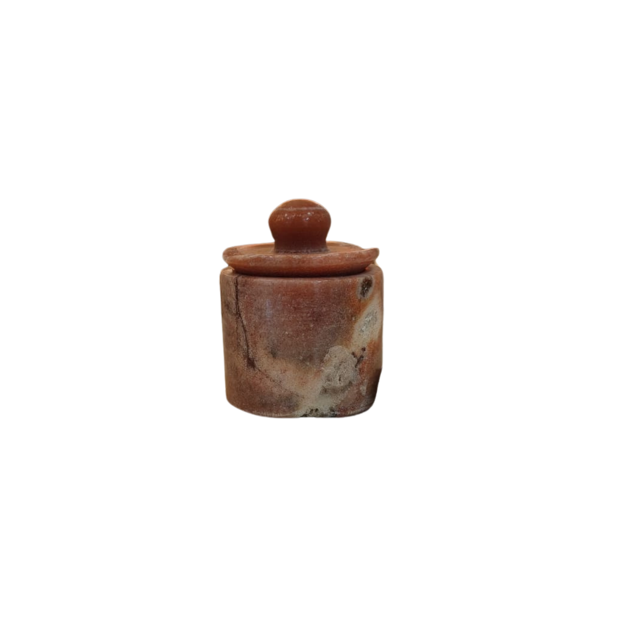 Handcrafted Marble Container – Stylish Storage Jar