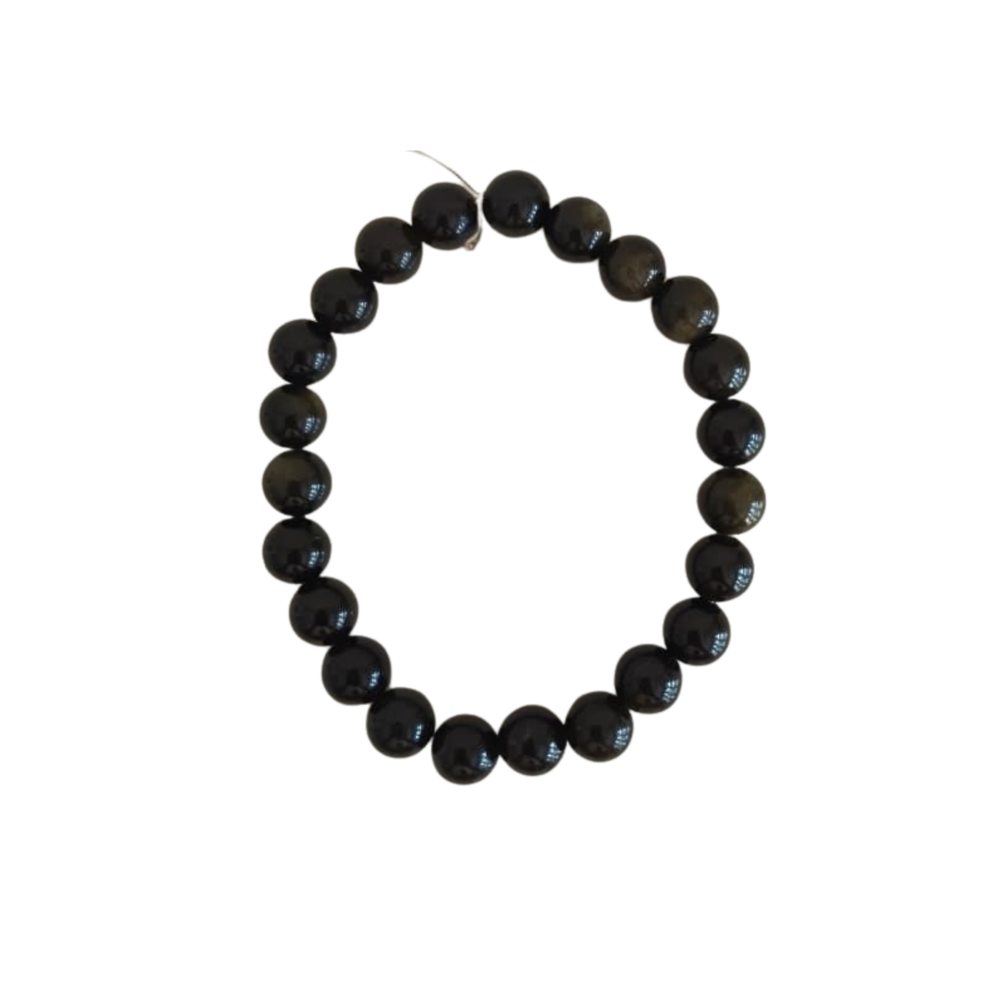 Violet Gemstone Bead Bracelet – Natural Crystal Bracelet   Fashion