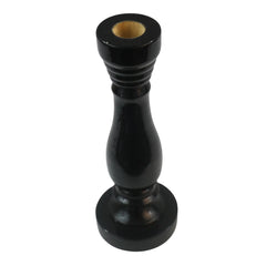 Wooden flower vase handcrafted and painted by artisans