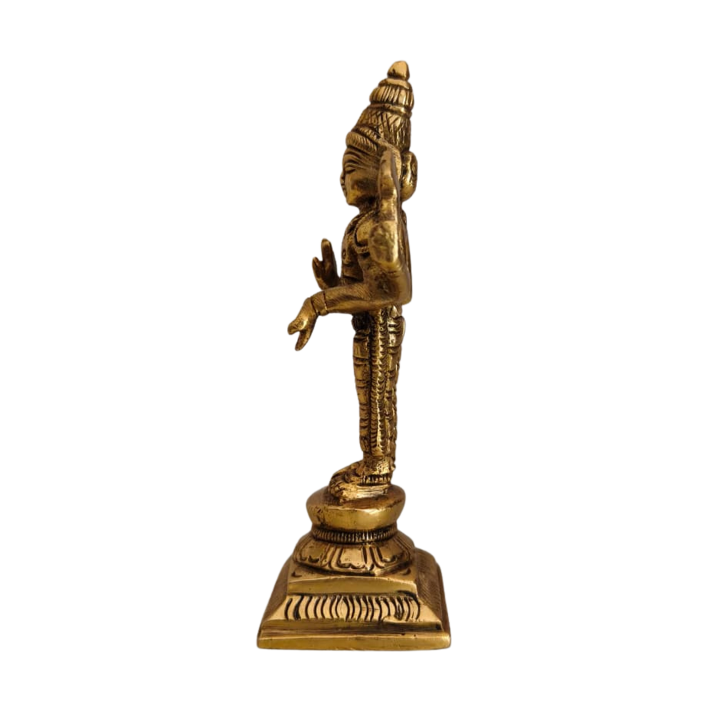 Handcrafted Tirupati Balaji Statue for Home Temple & Puja   Brass Artwork