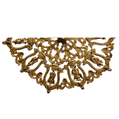 Dashavatara Brass Wall Hanging - Handcrafted 10 Avatars of Vishnu Circular Wall Art   Brass Artwork