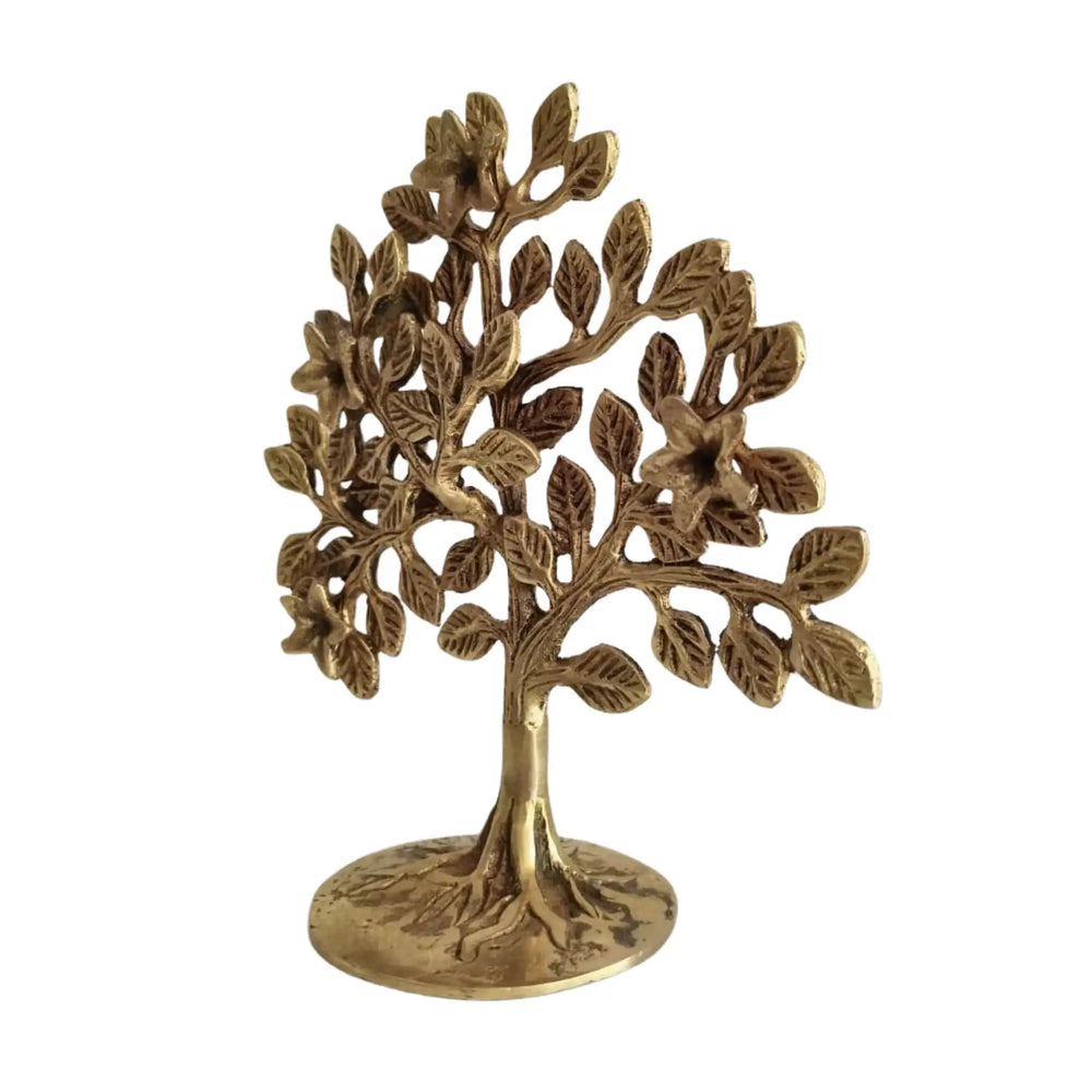 Brass Kalpavruksha – Divine Wish-Fulfilling Tree for Prosperity & Vastu Décor   Brass Ware