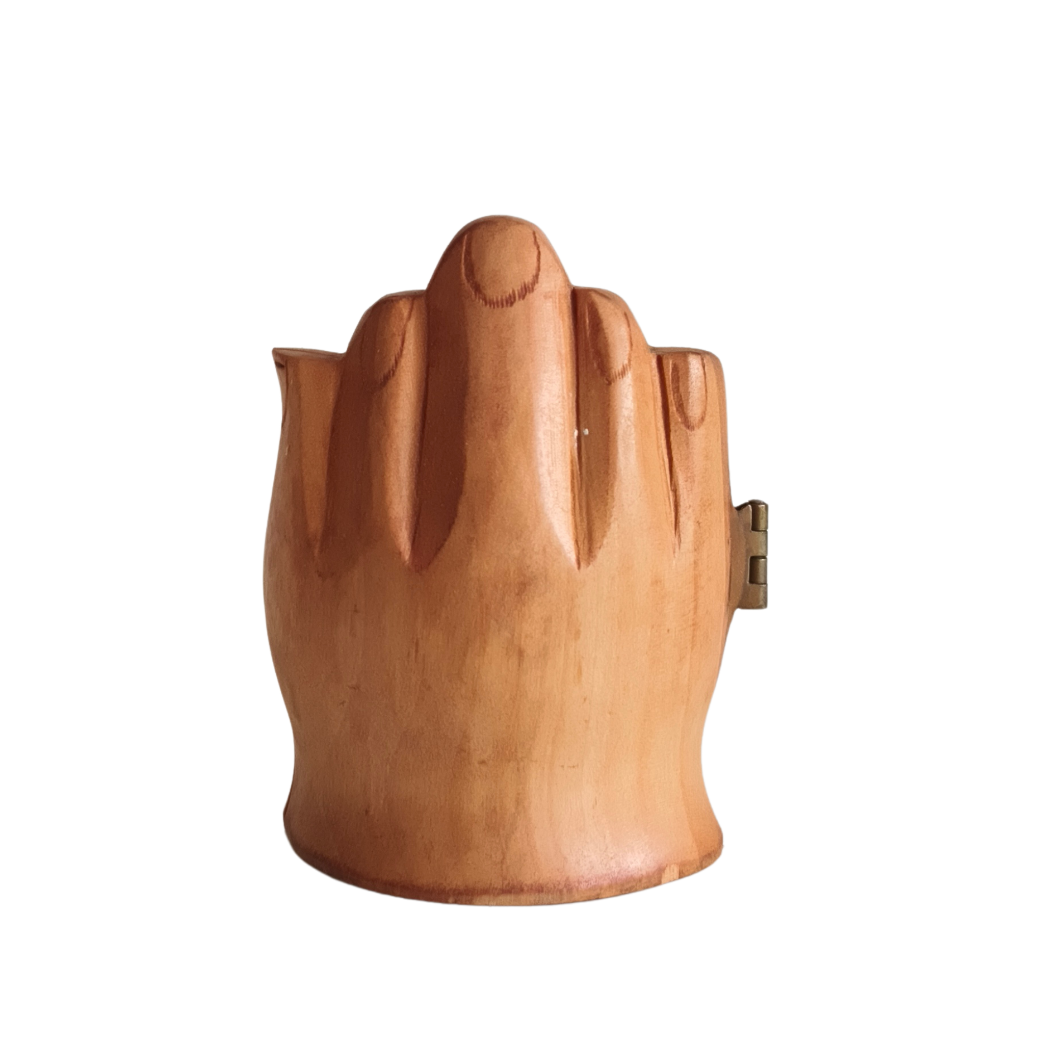 Wooden Folding Shrine with Goddess Lakshmi and Lord Ganesha