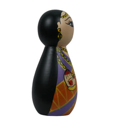 Ethnic hand painted Devi figurines
