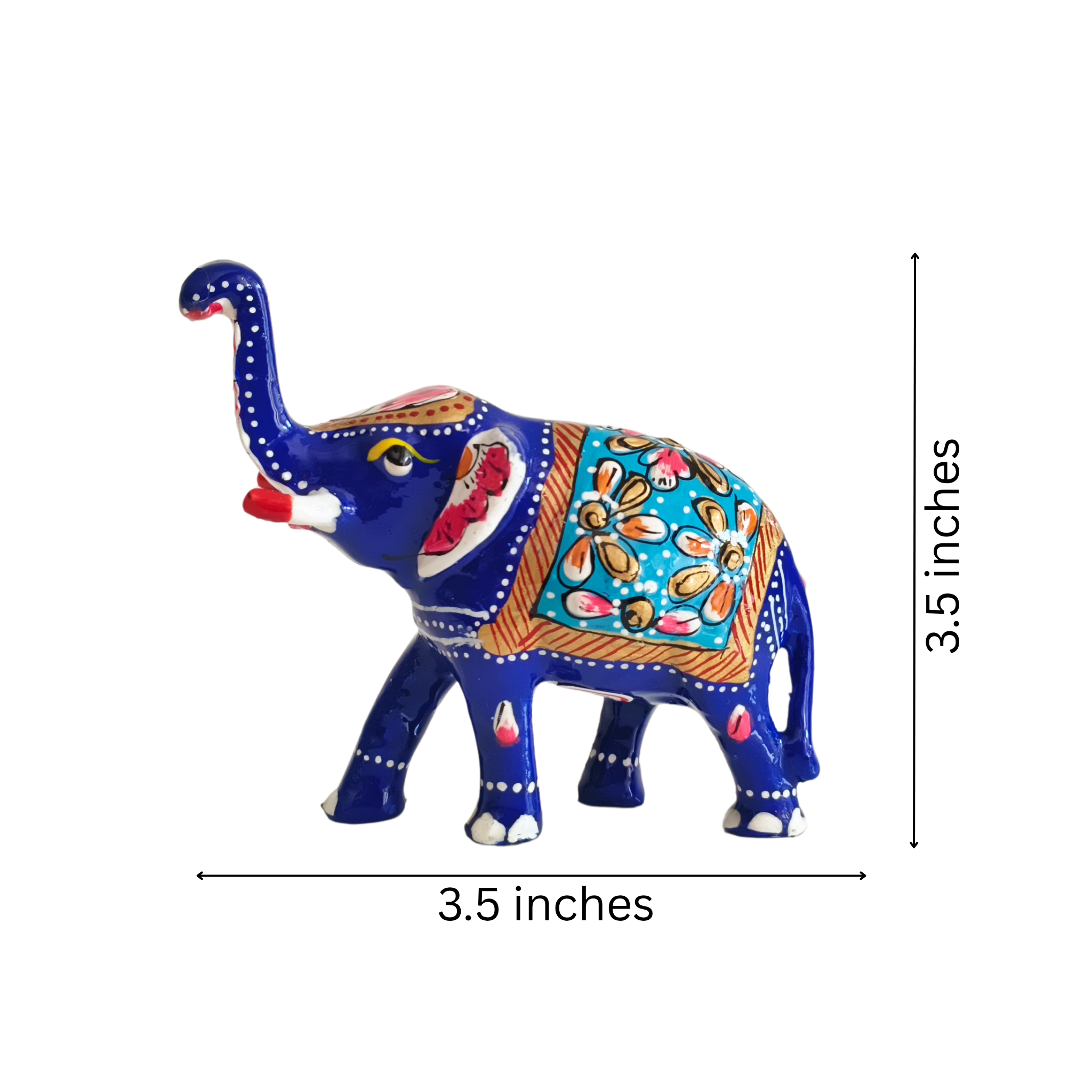 Royal Meenakari Elephant – Handcrafted Symbol of Prosperity and Artistry