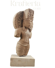 The Eternal Radiance - A Sculpture of Surya the Sun God