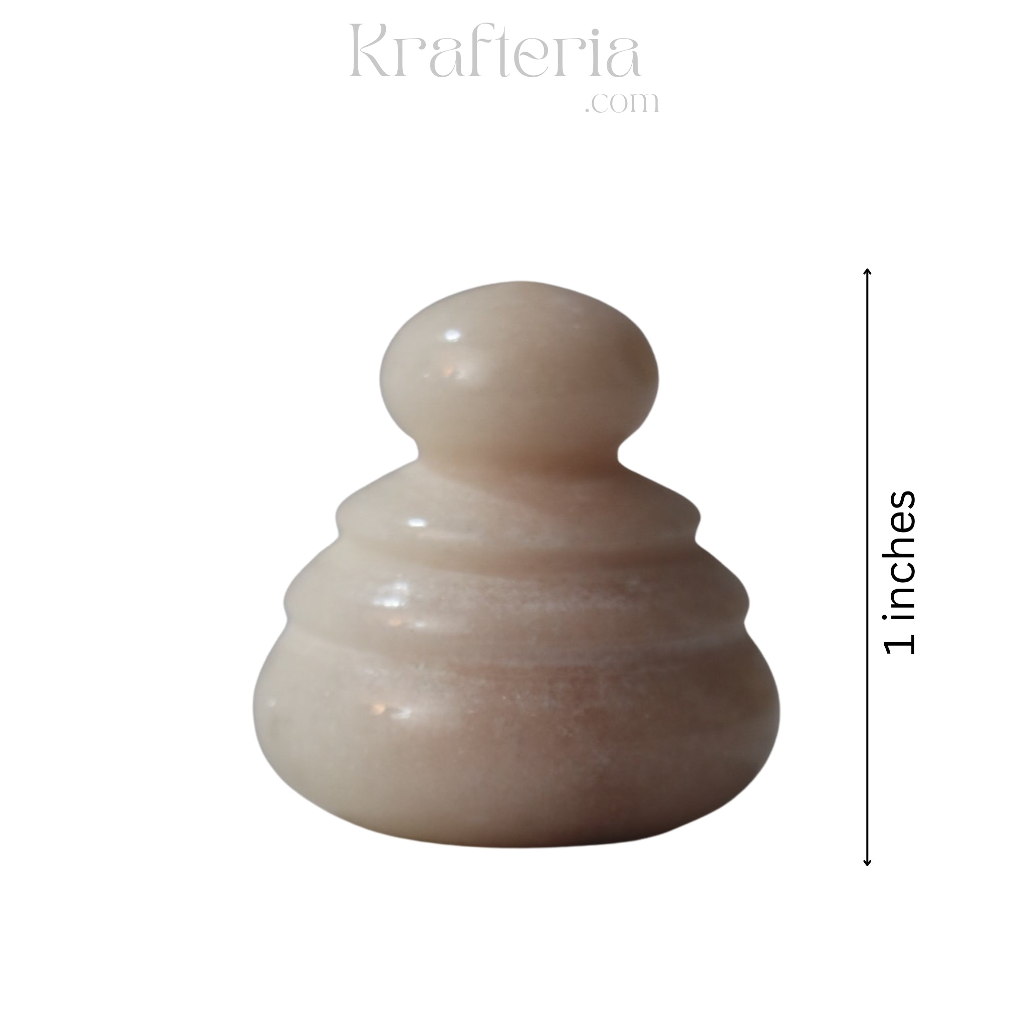 Elegant Marble Paperweight – Handcrafted Desk Accessory
