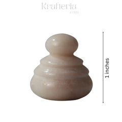 Elegant Marble Paperweight – Handcrafted Desk Accessory