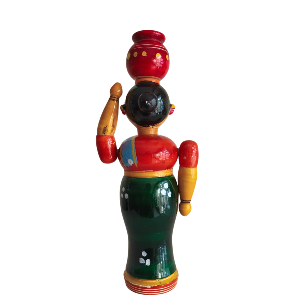 Grace of Tradition – Etikoppaka Village Woman   Etikoppaka Lacquerware