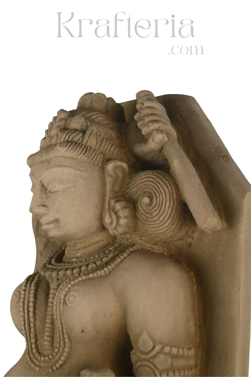 Mother and Child - A Posture of Khajuraho sculpture   Sand Stone