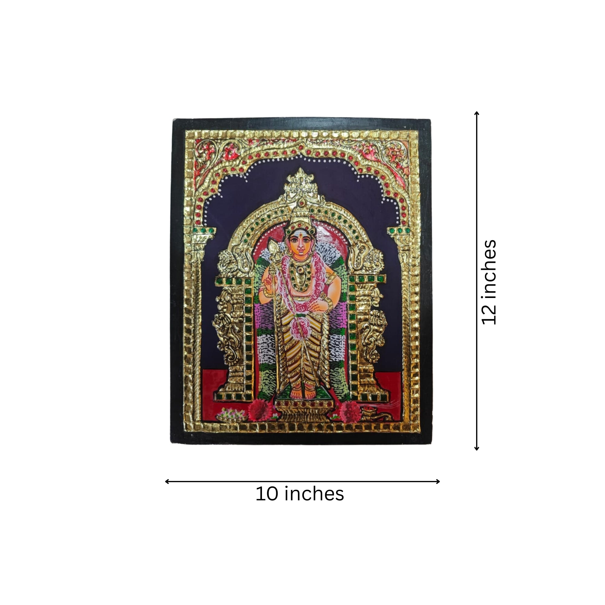 Thanjavur Style Subramanya Swamy Painting – Classic Cultural Decor