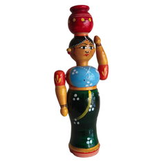 Grace of Tradition – Etikoppaka Village Woman   Etikoppaka Lacquerware