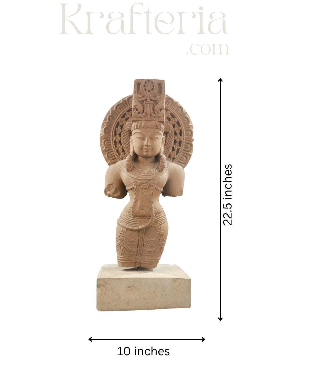 The Eternal Radiance - A Sculpture of Surya the Sun God