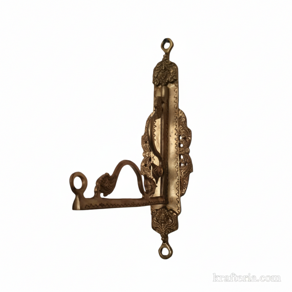 Brass Peacock Wall Hanging Hook | Decorative Wall Mount Décor   Brass Artwork