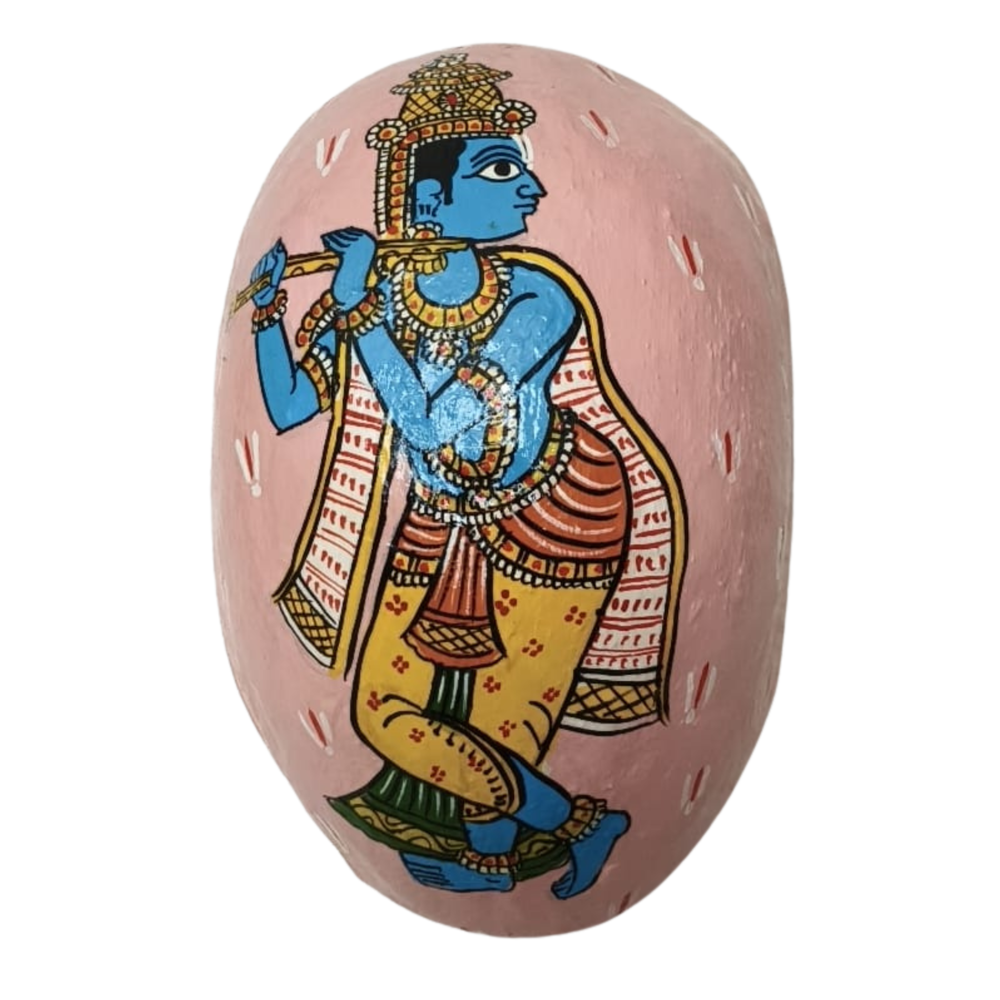 Hand-Painted Cheriyal Art Dashavataram Mask Set –  Vishnu Avatars Wall Decor   wall decor
