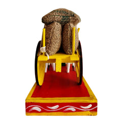 Kondapalli Bullock Cart – Traditional Village Life Wooden Craft   Kondapalli Lacquerware