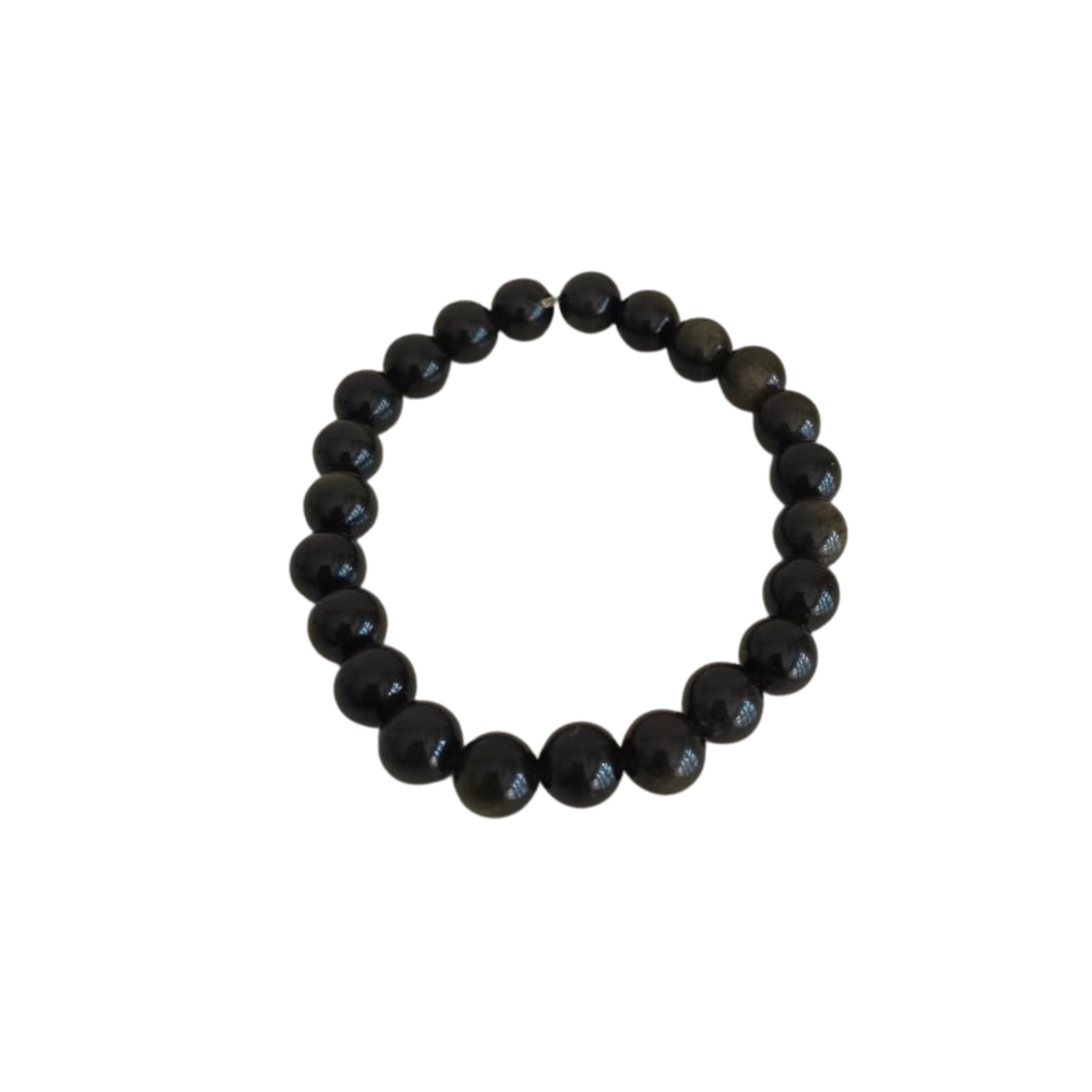 Violet Gemstone Bead Bracelet – Natural Crystal Bracelet   Fashion