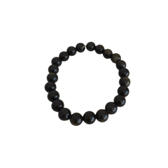 Violet Gemstone Bead Bracelet – Natural Crystal Bracelet   Fashion