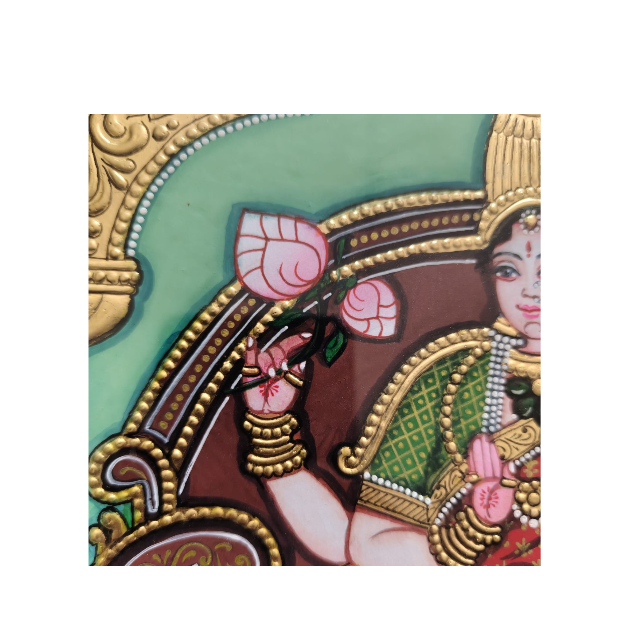 Mysore Laxmi Devi Painting | 22KT Gold Leaf
