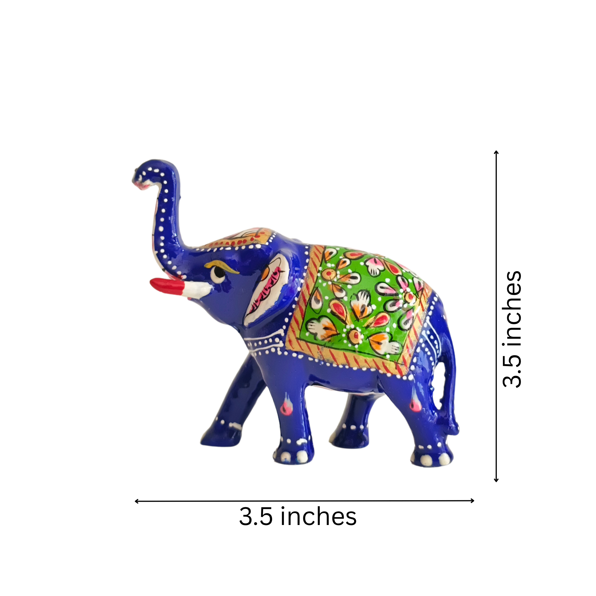 Royal Meenakari Elephant – Handcrafted Symbol of Prosperity and Artistry