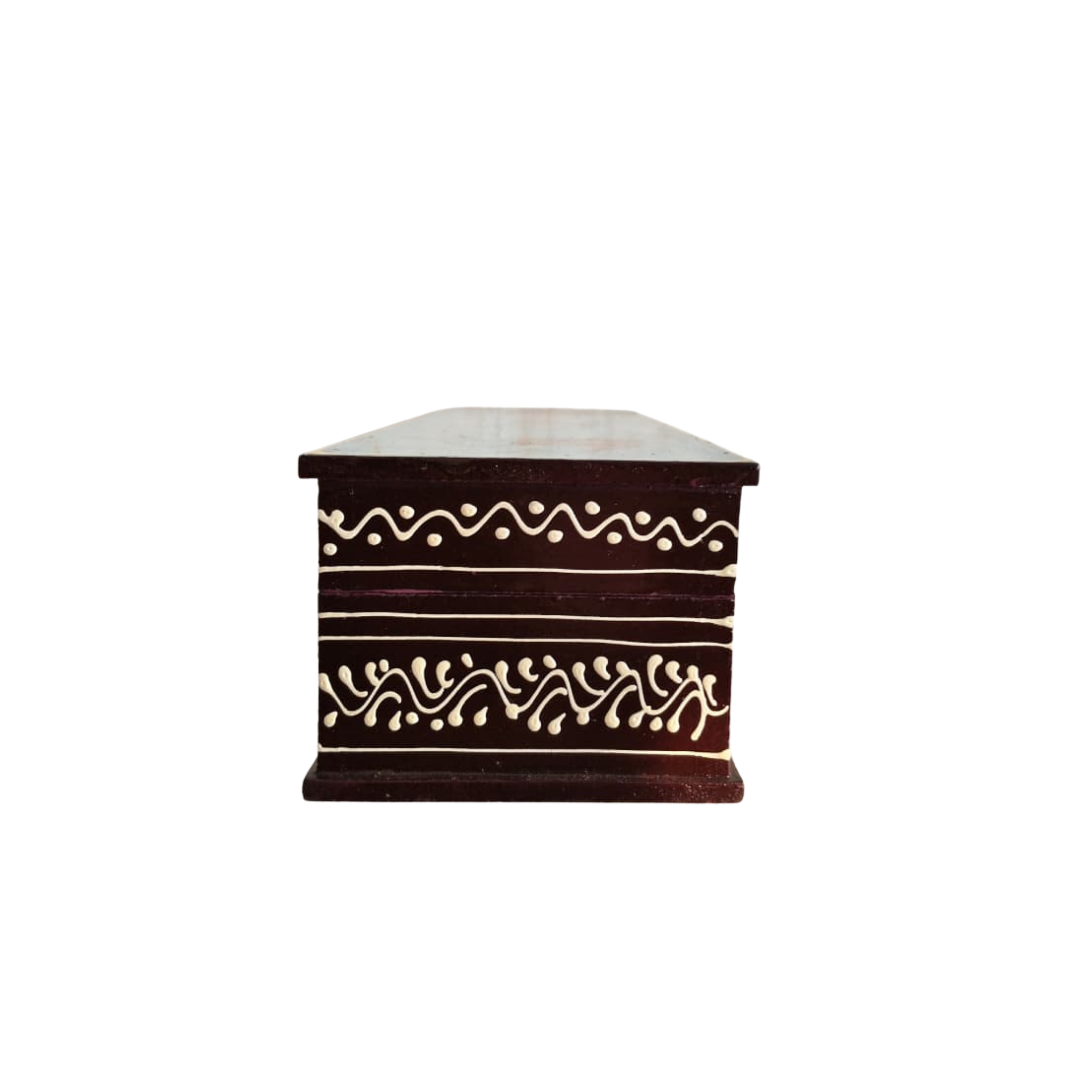 Regal Elephant, Horse, and Camel - Hand-Painted Rajasthani Art Wooden Box