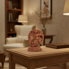 Intricately Carved Wooden Nataraja | Lord Shiva Cosmic Dance Statue