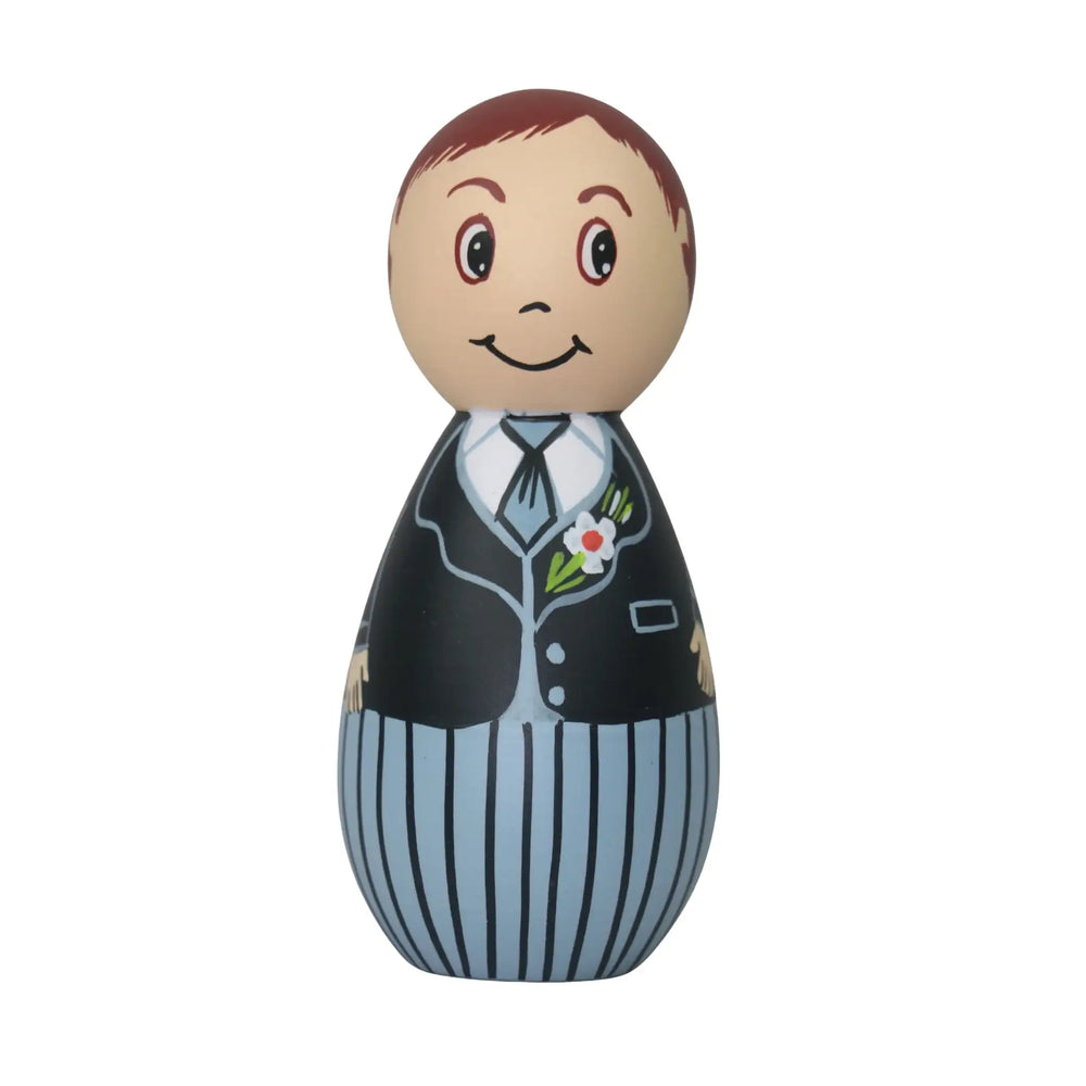 Non toxic painted peg doll for kids
