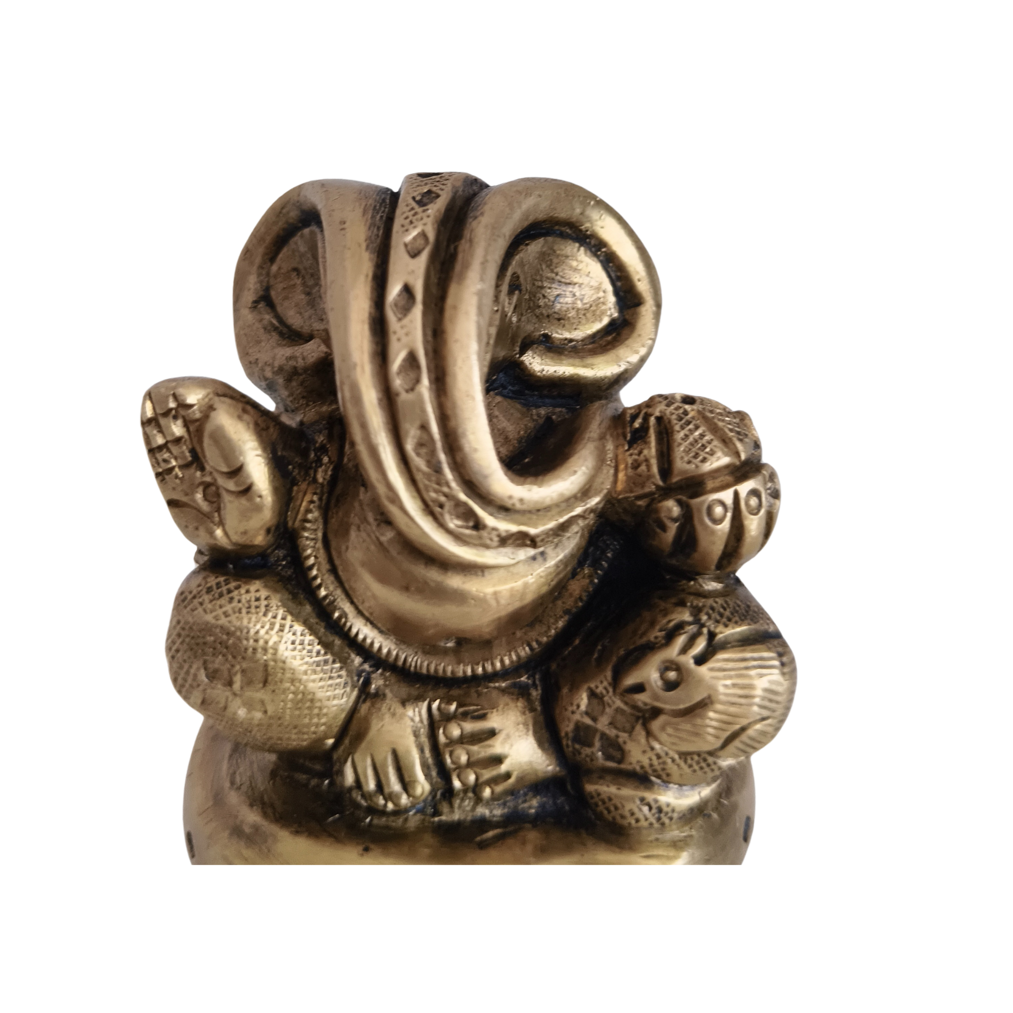 Brass Ganesha Idol: Remover of Obstacles and Bringer of Fortune
