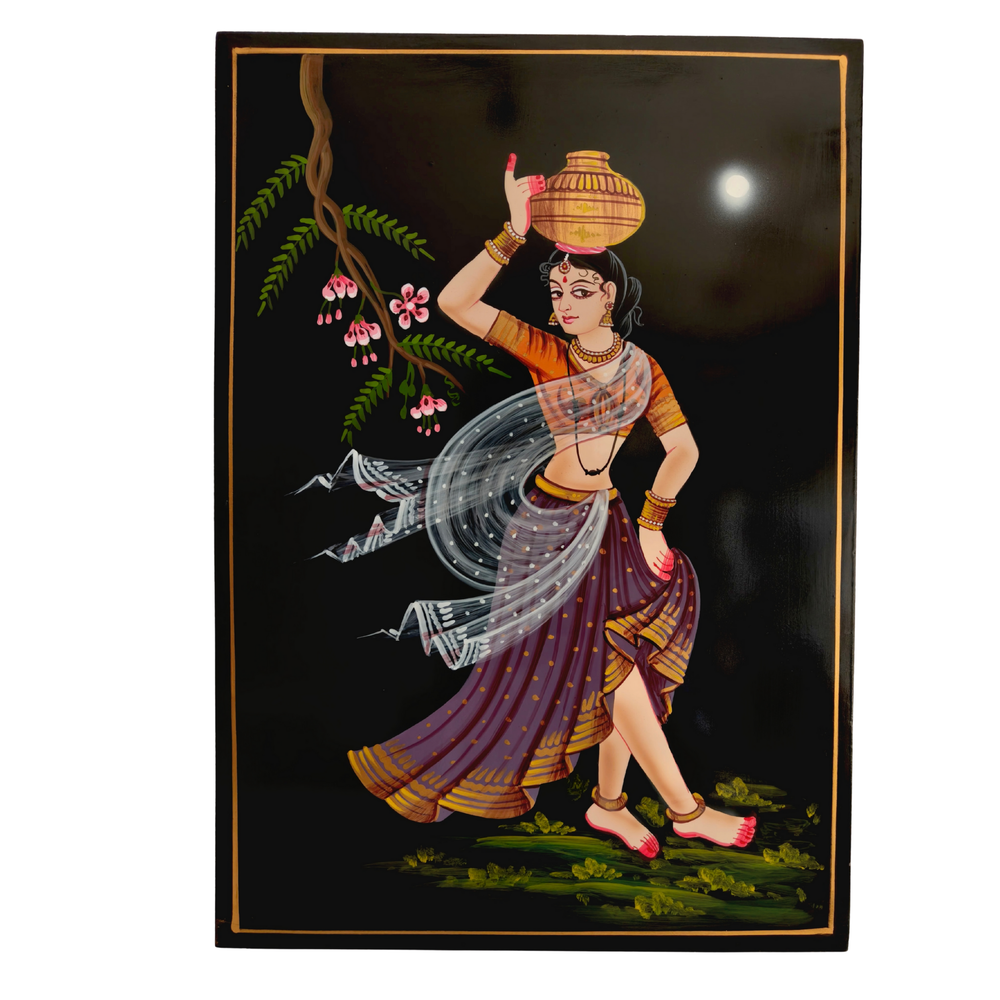 Indian rural woman artwork