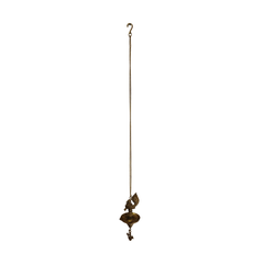 Brass Peacock Hanging Diya for Festivals - Decorative Lamp   Brass Decorative Lamps