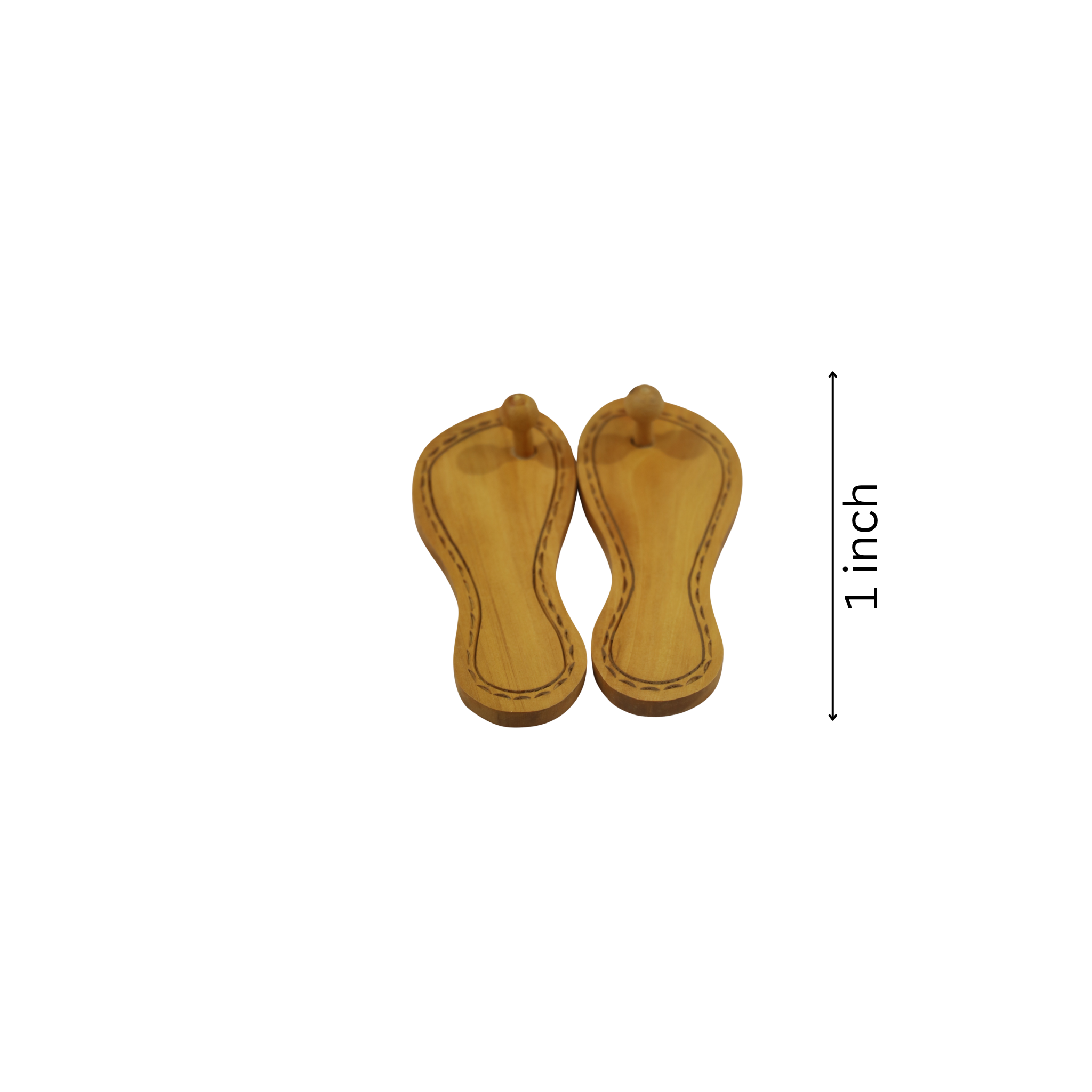 Traditional Wooden Paadukalu – Handcrafted for Pooja Ceremonies