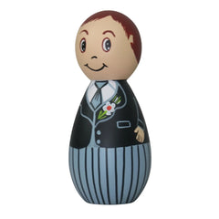 Montessori wooden boy peg doll