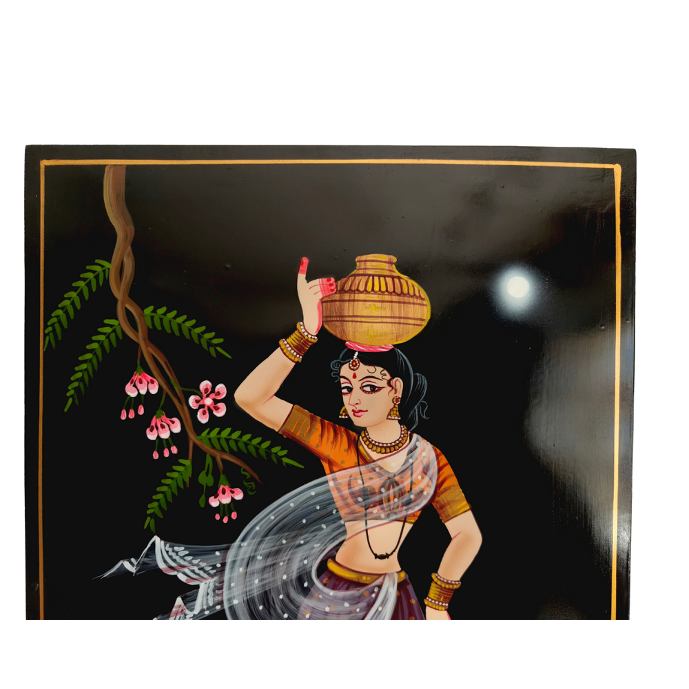 Traditional village woman Nirmal