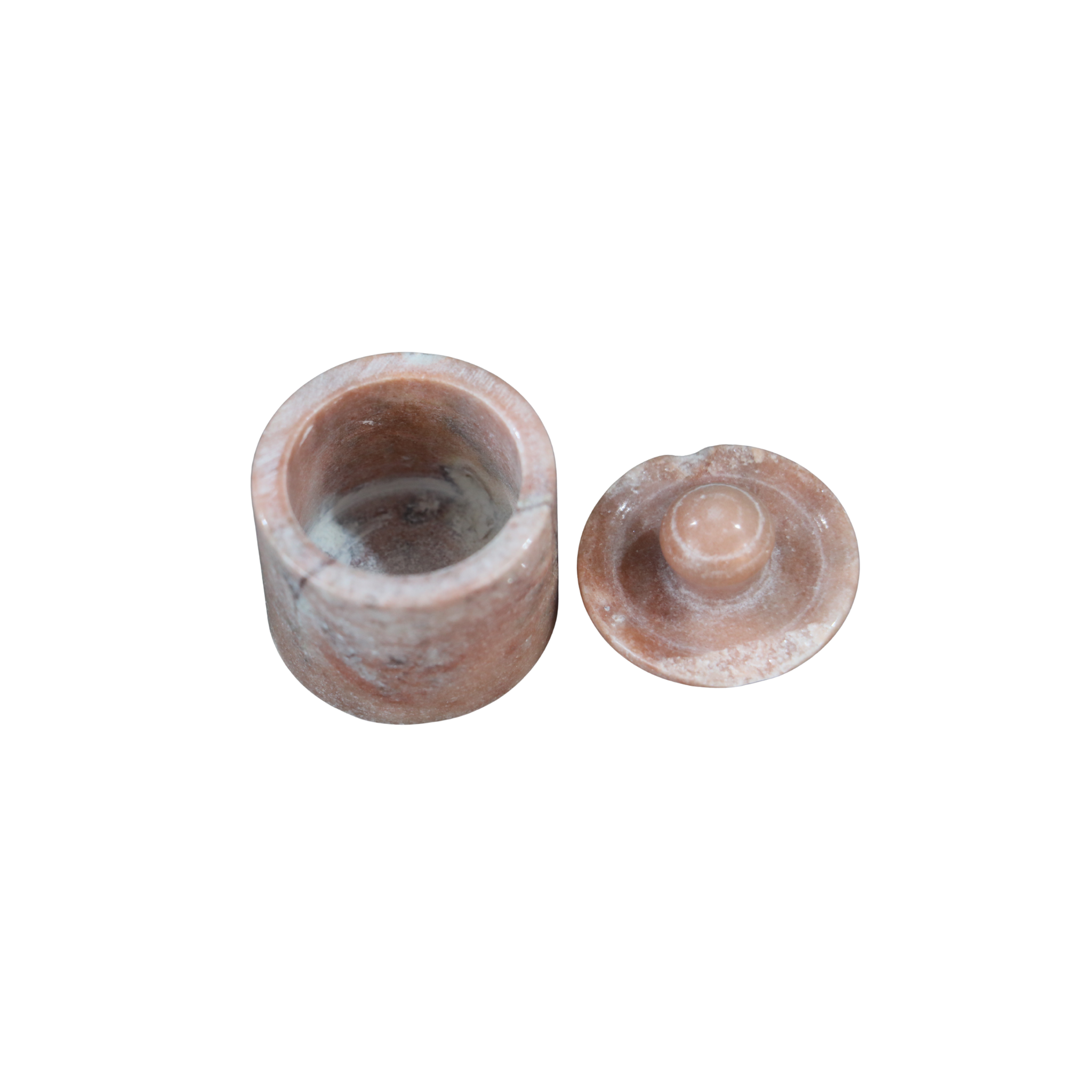 Handcrafted Marble Container – Stylish Storage Jar
