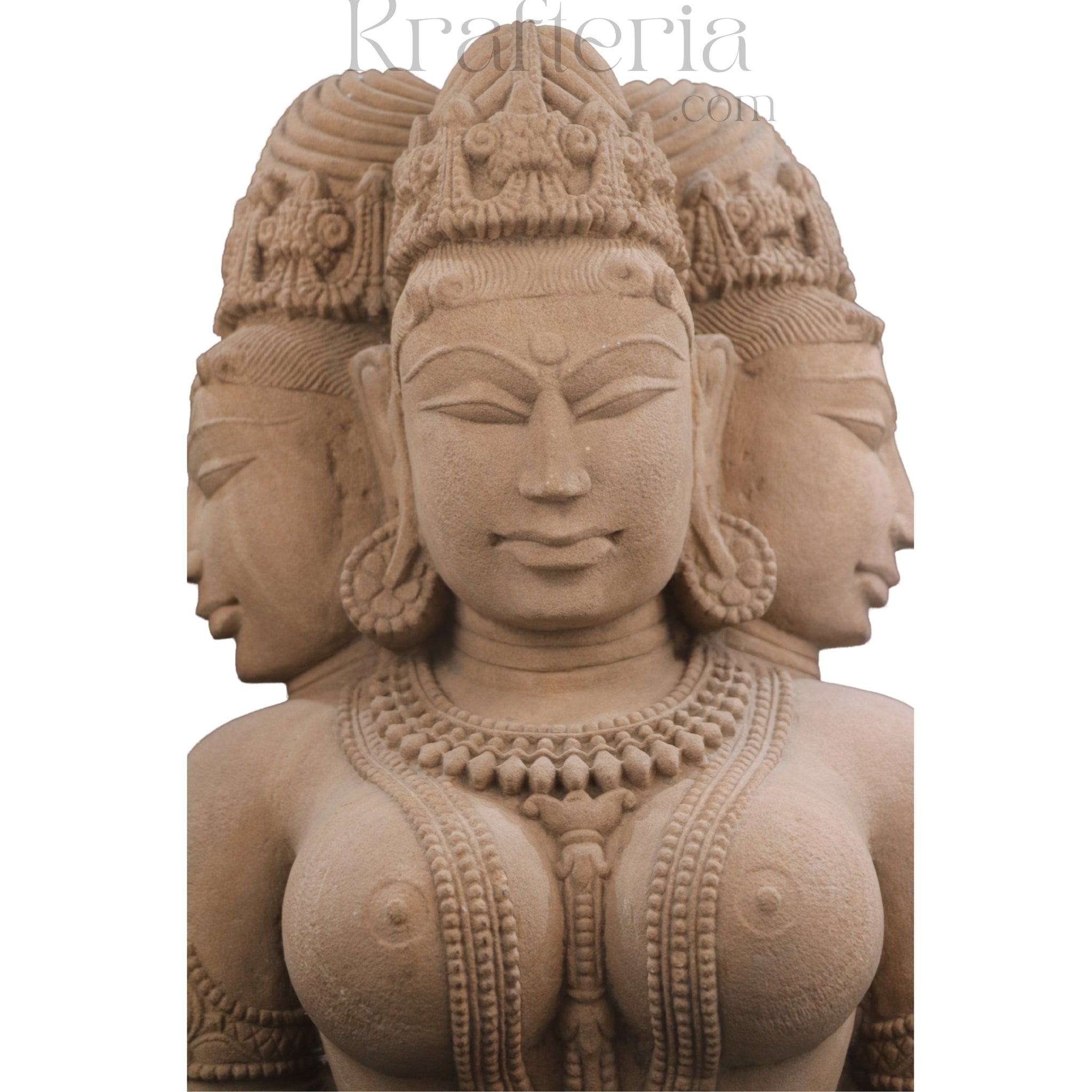 Faces of Eternity - Bust of the Triple Aspect Deity