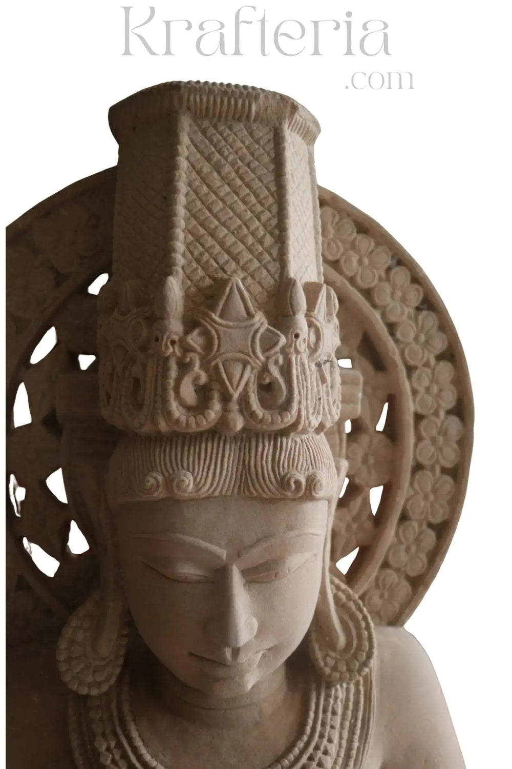 Ancient Indian Sandstone Sculpture of a Divine Being (Deva/Gandharva)   Sand Stone