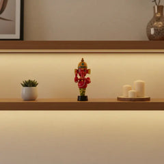 Handcrafted Ganesha Idol - Etikoppaka Art   Etikoppaka Lacquerware