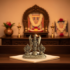 Brass Venkateswara Deity with Symbols