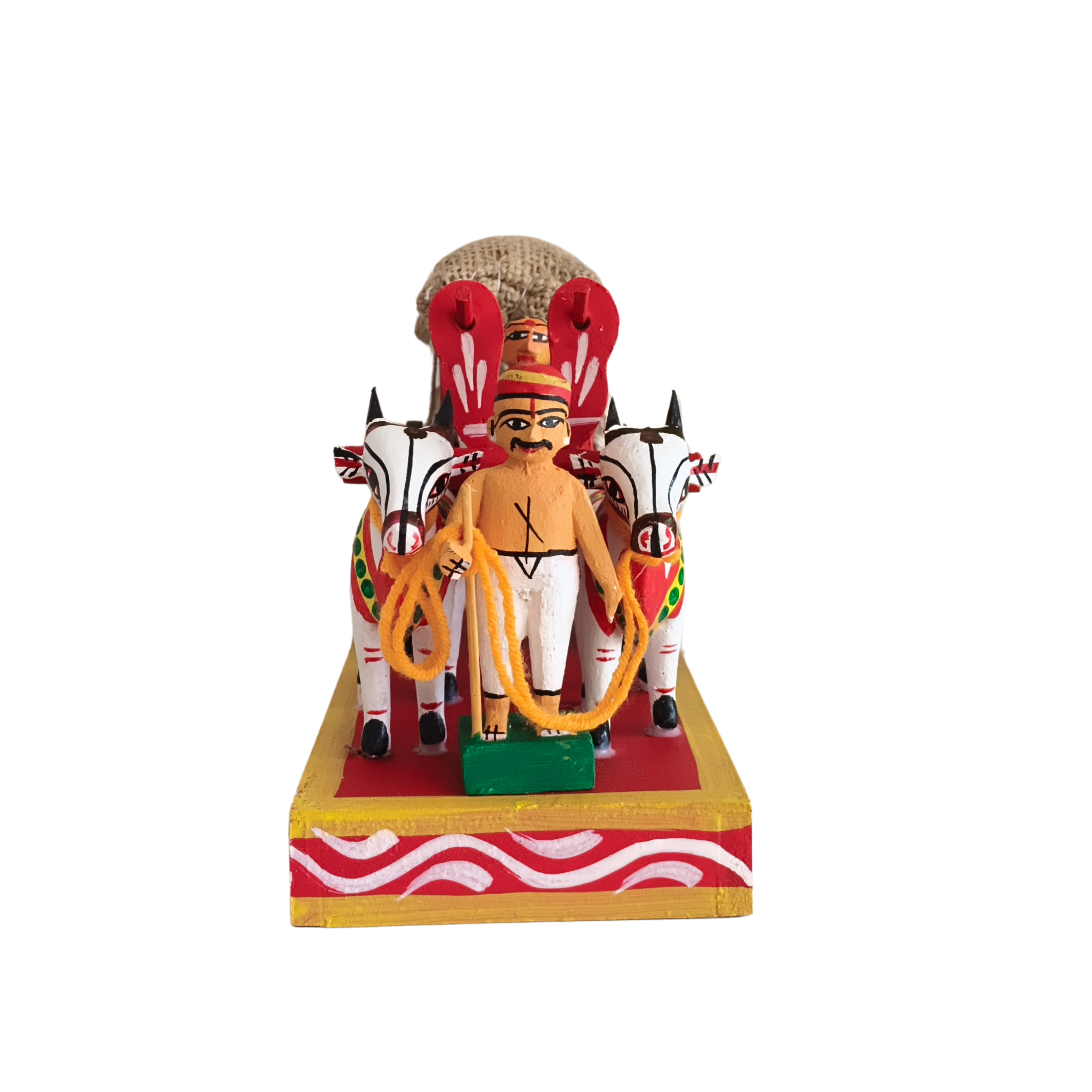Kondapalli Bullock Cart – Traditional Village Life Wooden Craft