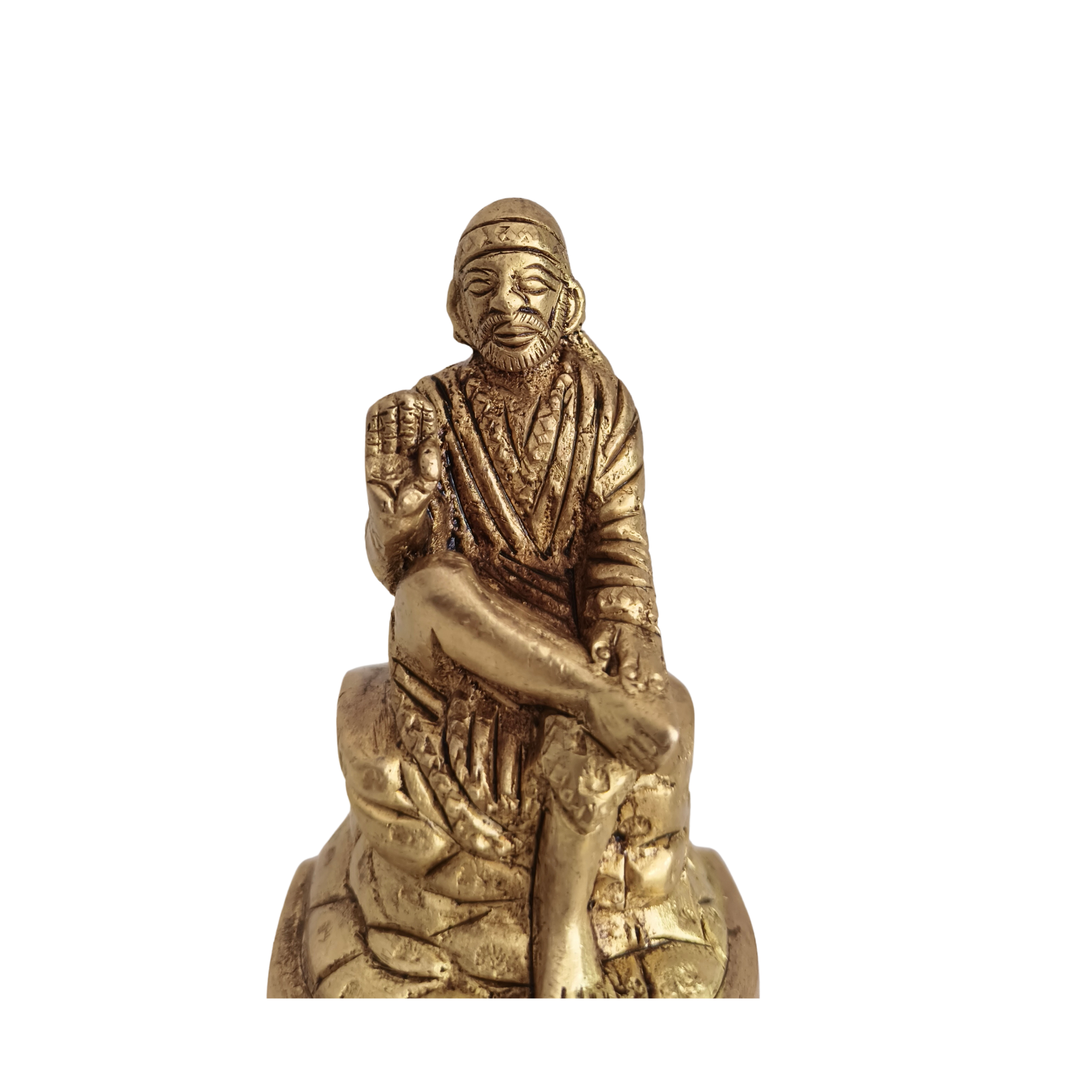 Brass Sai Baba Idol: Symbol of Love, Compassion, and Universal Faith