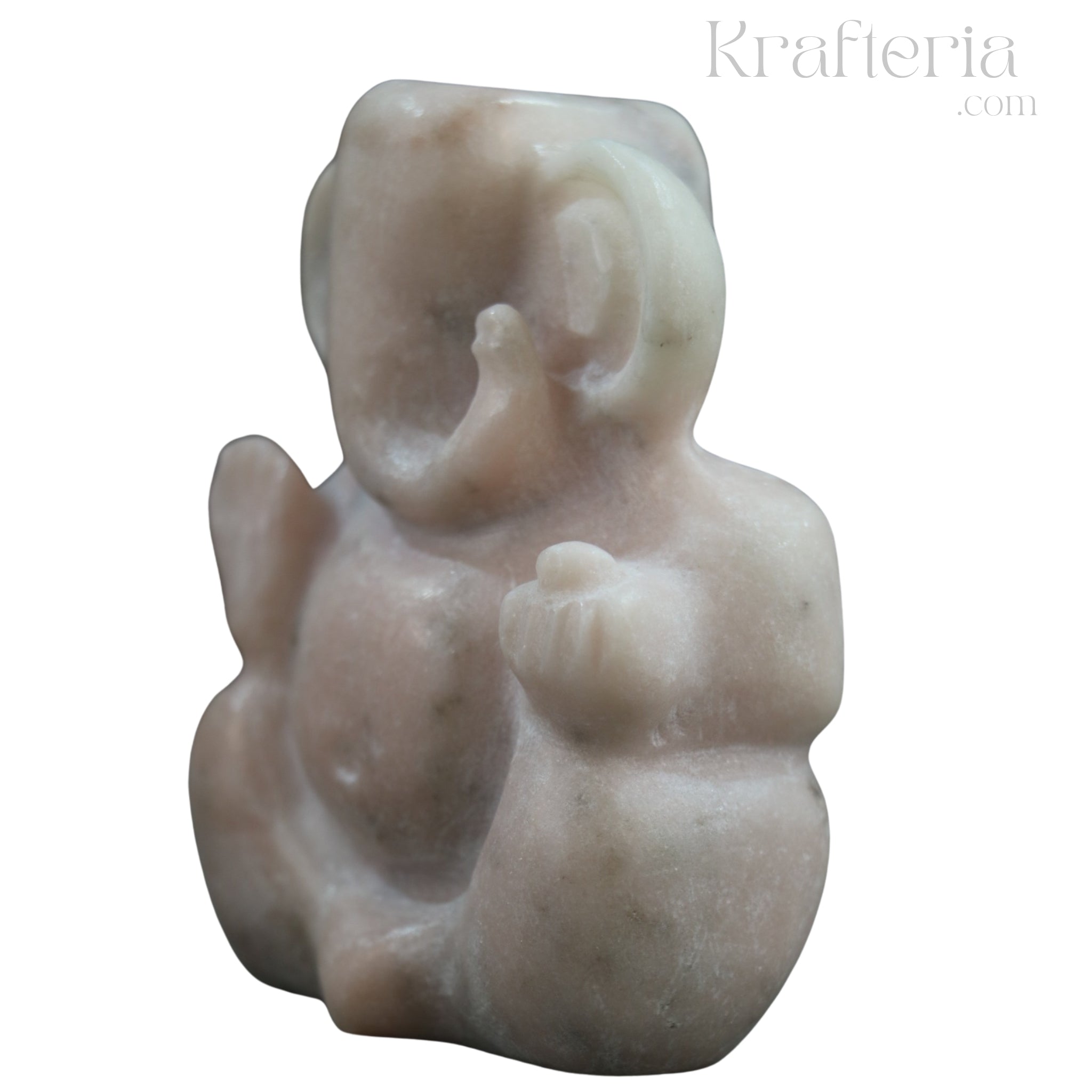 Handcrafted Marble Ganesh Idol – Divine Home Decor