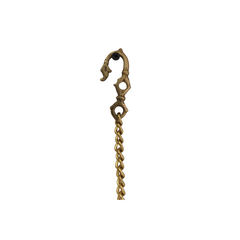 Brass peacock hanging diya, a traditional oil lamp for your wall.