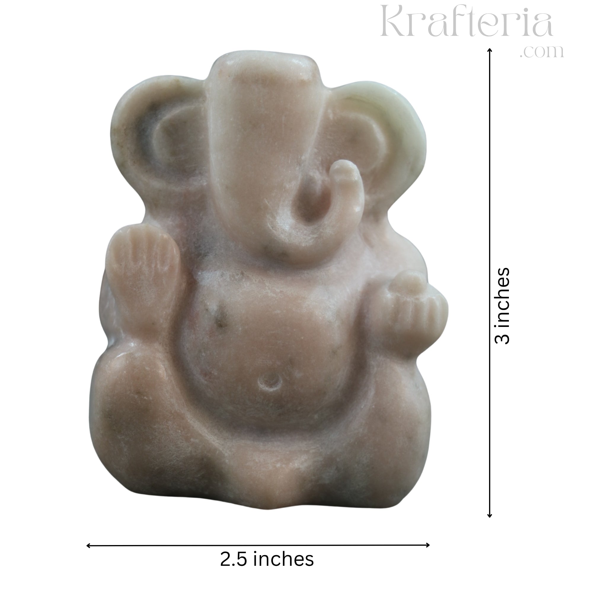 Handcrafted Marble Ganesh Idol – Divine Home Decor
