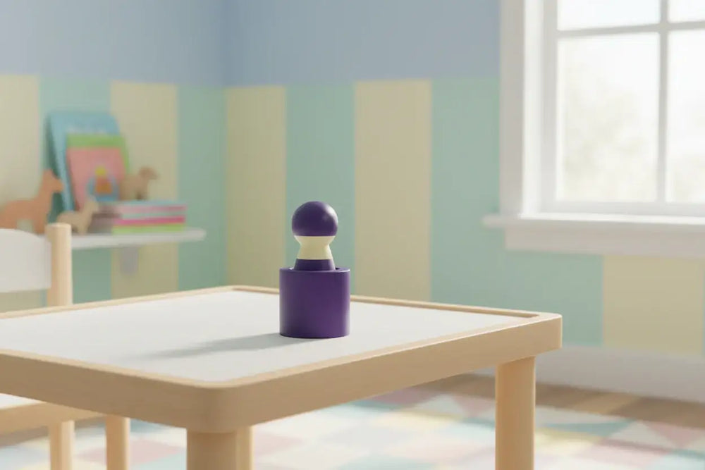 Safe and colorful crushing toy for early learning