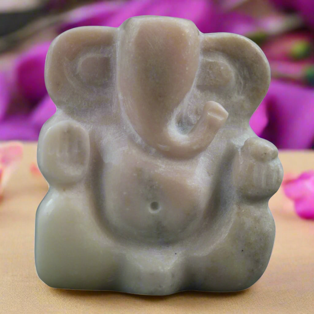 Handcrafted Marble Ganesh Idol – Divine Home Decor