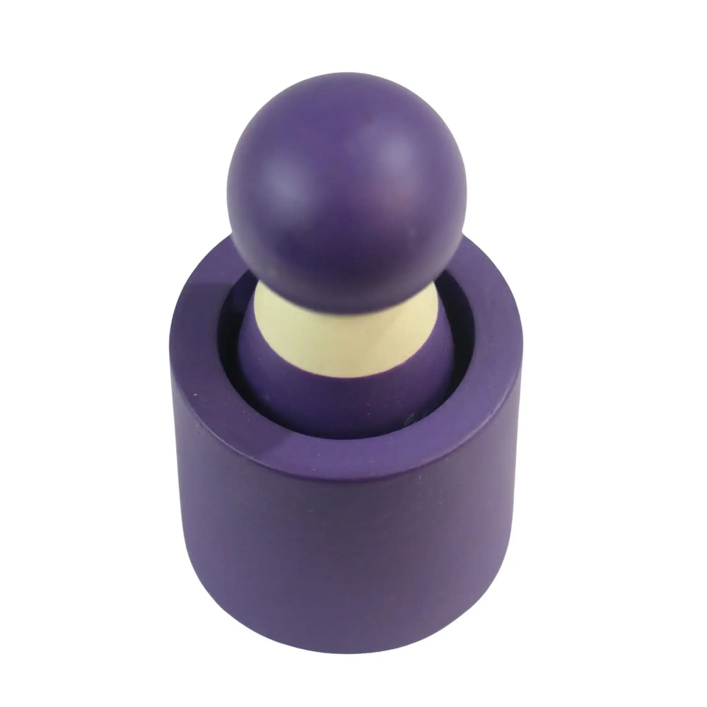 Kids pretend play crushing toy with non-toxic painted surface