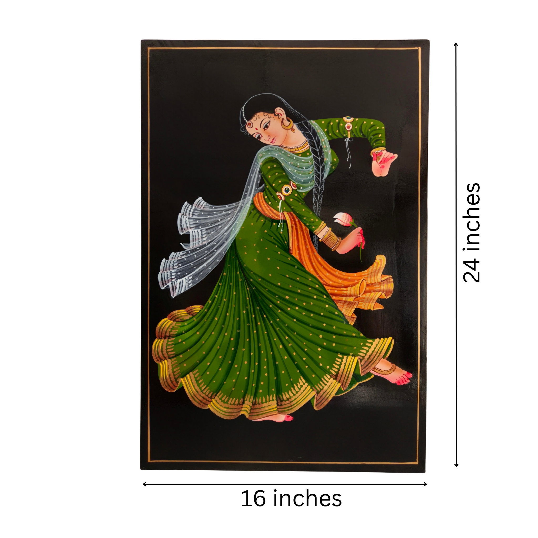 Classic Nirmal painting traditional wall decor