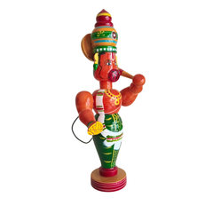 Etikoppaka Lord Hanuman Wooden Statue   Etikoppaka Lacquerware
