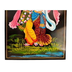 Radha Krishna traditional folk art