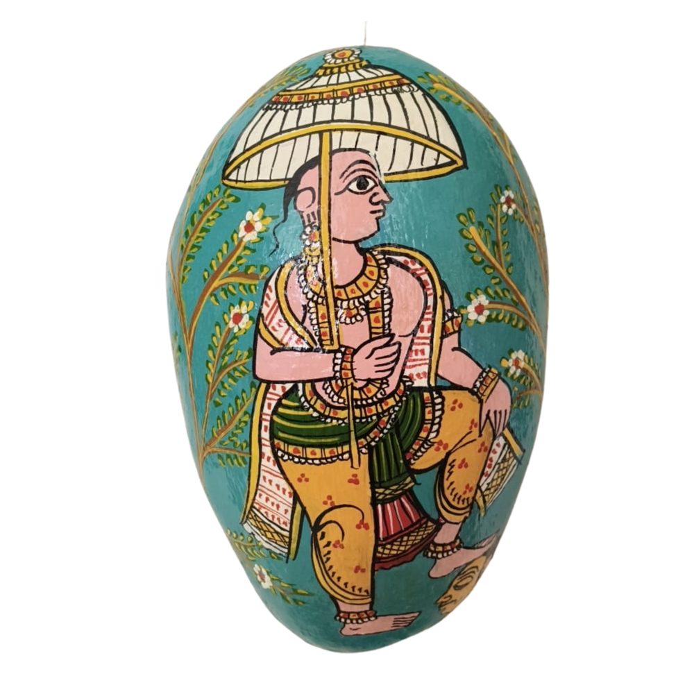 Hand-Painted Cheriyal Art Dashavataram Mask Set –  Vishnu Avatars Wall Decor   wall decor
